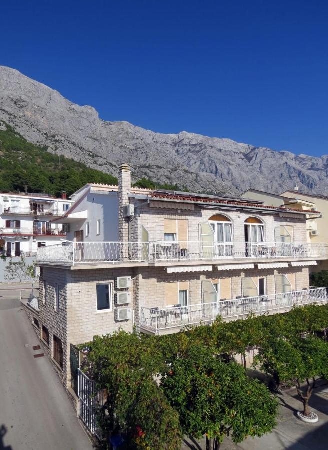 B&B Villa Ivona Baska Voda Bagian luar foto